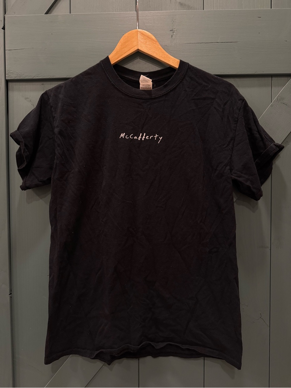 Mccafferty Band Tee Men's Black Logo T‑Shirt